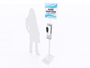 MOD-9002 Hand Sanitizer Stand with Graphic Option